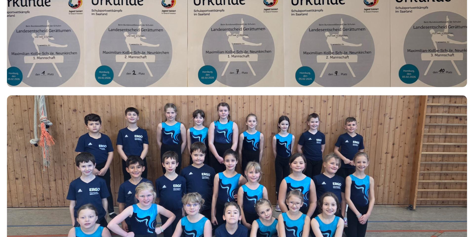 Turnen Jugend trainiert für Olympia