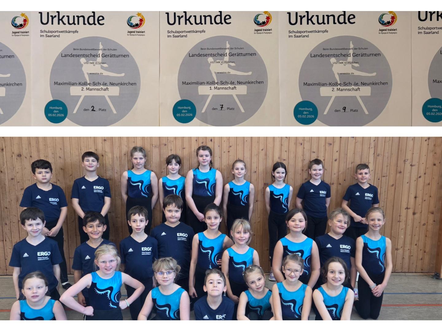 Turnen Jugend trainiert für Olympia