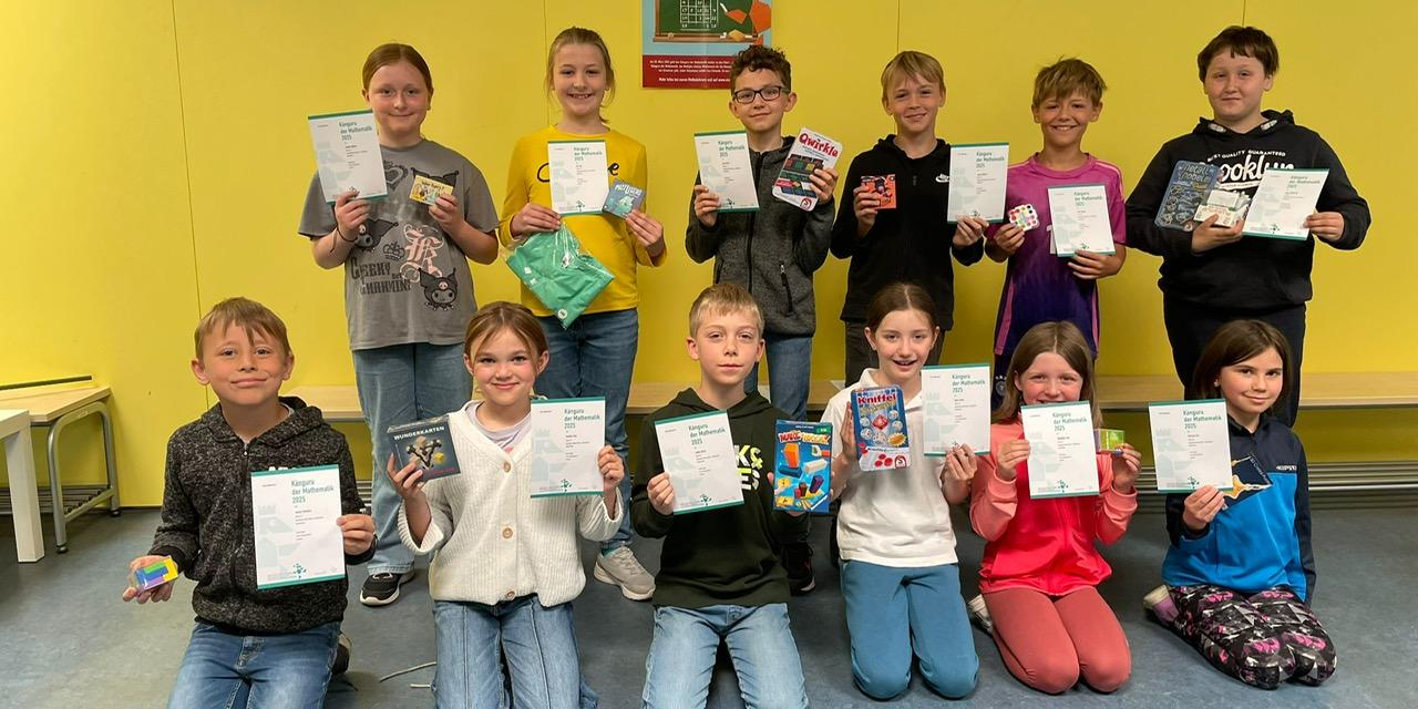 Mathekänguru (c) Maximilian-Kolbe-Grundschule Mathekänguru