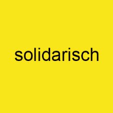 solidarisch