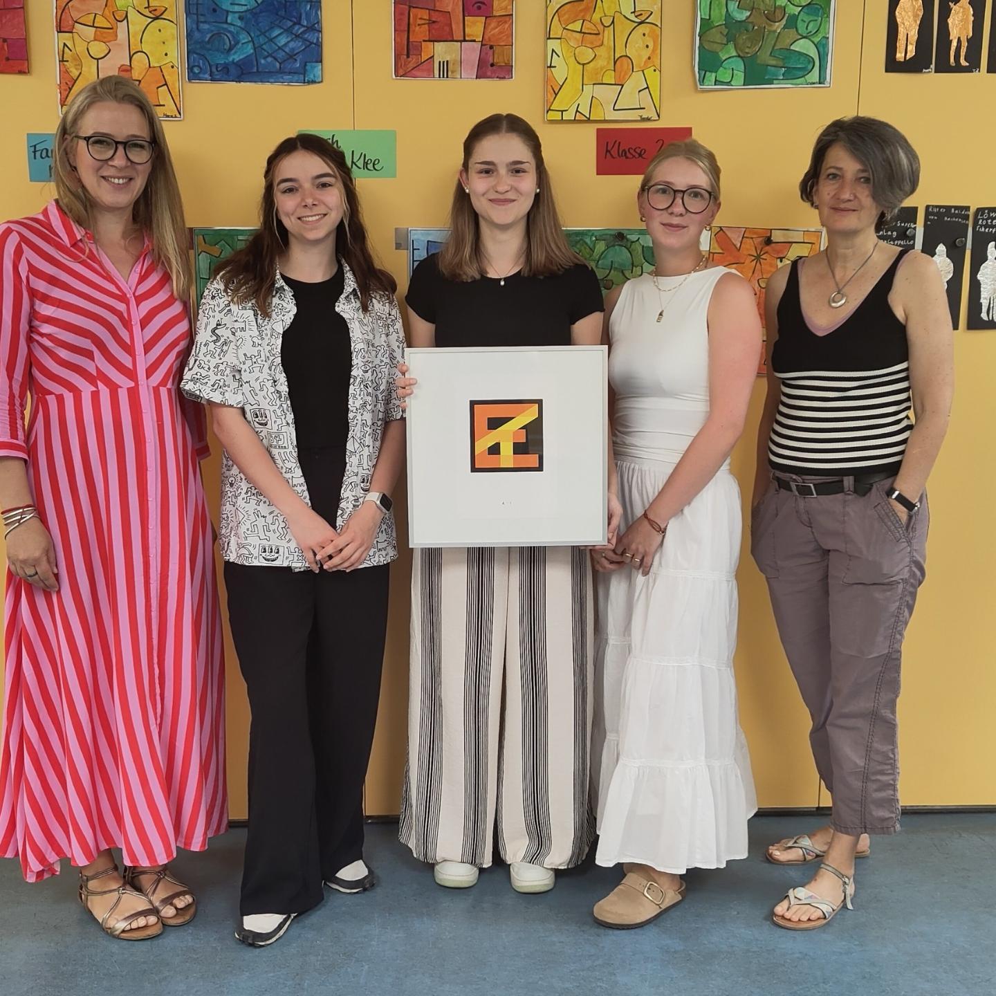 originale Kunst in der Schule
